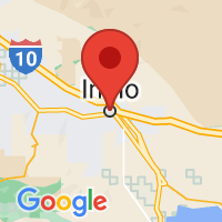 Map of Indio, CA US